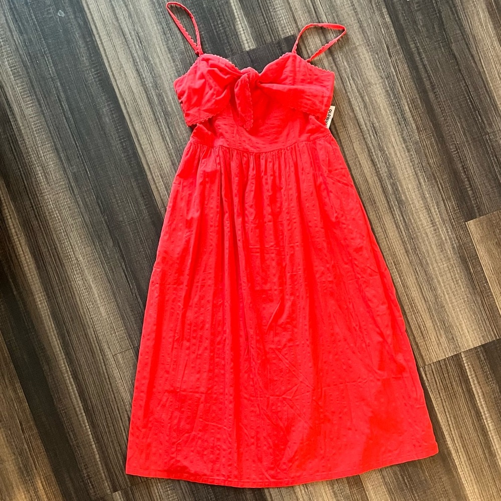 Old Navy Bright Red Dress